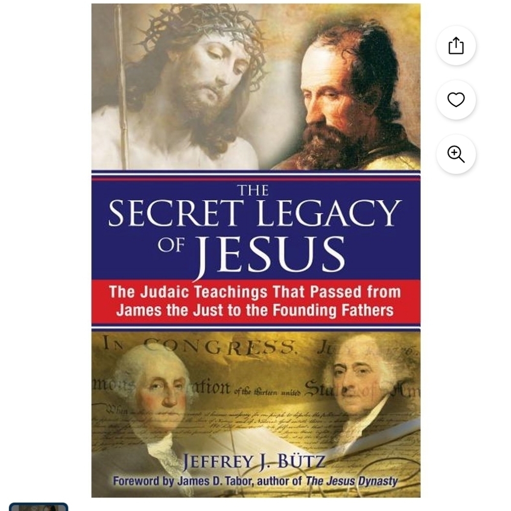 The Secret Legacy of Jesus Book